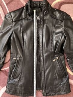 Куртка кожаная женская