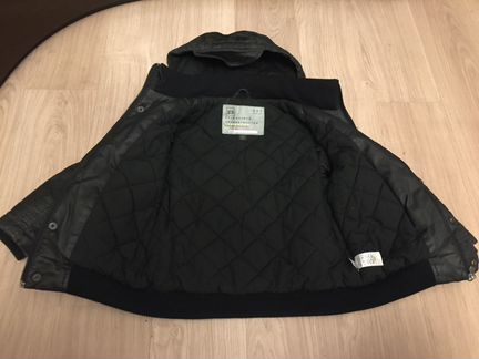 Куртка next, серая, б/у, осень