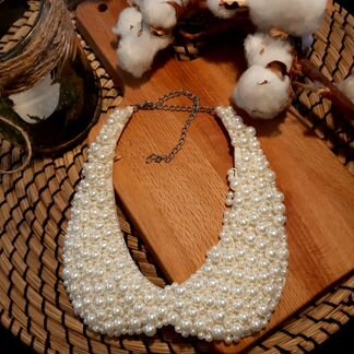 Бижутерия б/у - Воротнички из бусин 3 шт