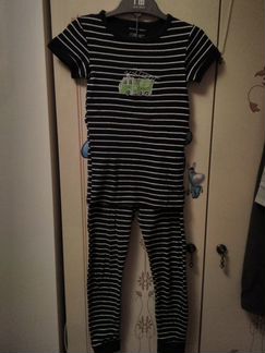 Пижама с коротким рукавом мальчику 6-7 лет