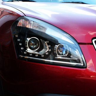 Тюнинг фары Ниссан Кашкай 2006-2010 модель-2
