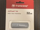 Флеш-память USB 3.1 32Гб Transcend JetFlash700