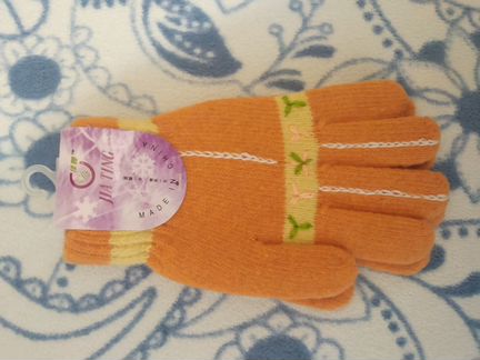 Детские перчатки на девочку