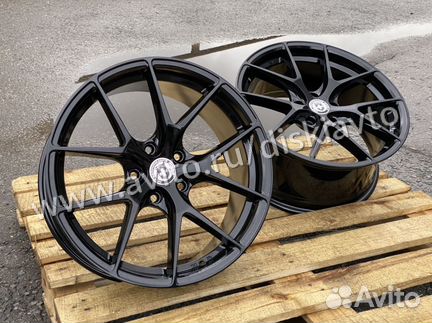 HRE R17 5-100 чёрный глянец для Subaru