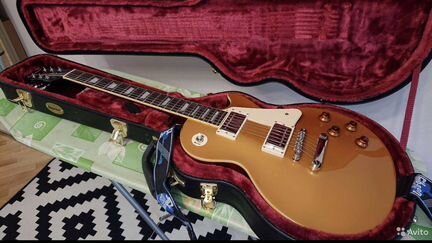 Epiphone les paul standard gold top / обмен