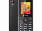 Мобильный телефон teXet TM-124 черный-красный