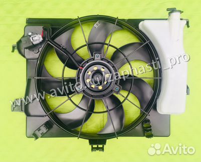 Вентилятор Hyundai Solaris с 2014г