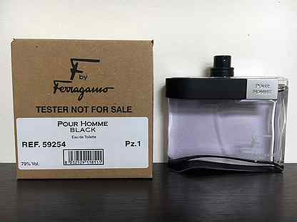 Salvatore Ferragamo F by Ferragamo Black(Оригинал)