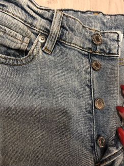 Джинсы mango mom