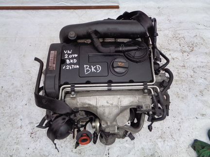 Двигатель VW Passat 2006 г. 2,0tdi 140 л.с bkd BKD