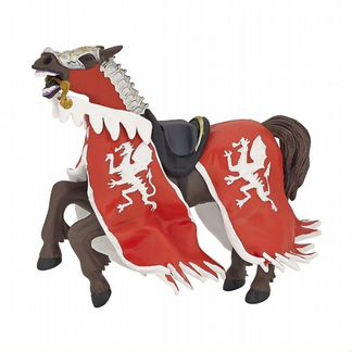 Фигурка Papo Конь короля драконов, красный (39388)