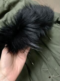 Куртка зимняя парка с натуральным мехом