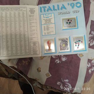 Альбом Панин с наклейками италия-90