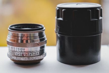 Объектив Юпитер - 3. 1,5/5 см M39