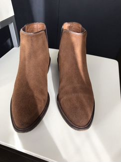 Кожаные полусапожки Massimo Dutti 36 р-р