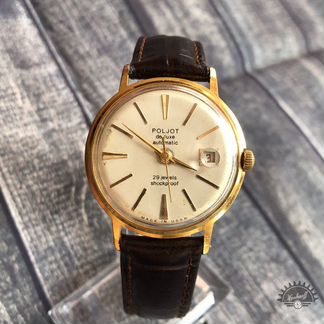 Часы poljot DE luxe automatic 29 jewels ussr