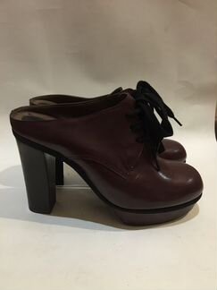 Ботильоны Marni с открытой пяткой, размер 40