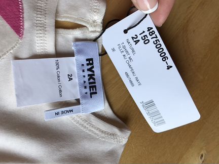 Rykiel enfant топ/майка 2 года новый