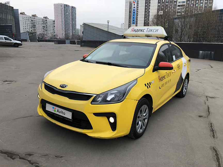 Kia Rio 2017 такси