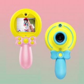 Ребяческий фотоаппарат с селфи на камере