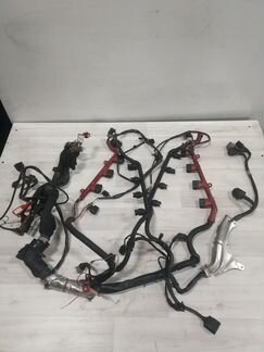 Проводка двигателя на Audi A8 D3/4E (2-й рестайлин