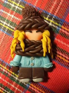 Брошь ручной работы