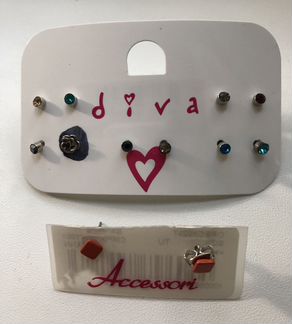 Серьги гвоздики / сережки