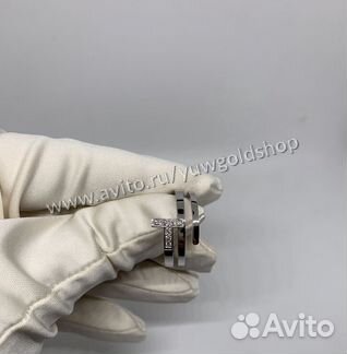 Новое золотое кольцо Tiffany 585 пр. с брил