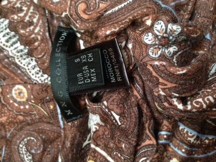 Платье Mango огуречный орнамент Тренд