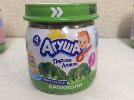 Детское питание пюре Агуша