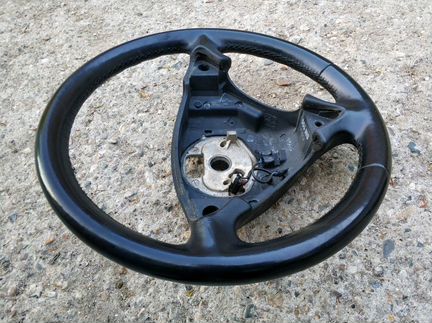 Руль черный с подогревом Порш Каен 955 957