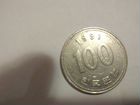 Продам монету 100 вон Южная Корея