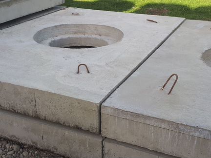 Плита бетонная по-10 размер 1700х1700х150