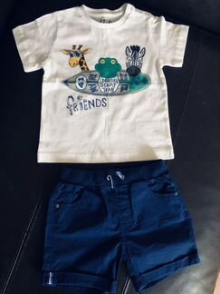 Летний новый крутой костюм Mayoral на 1-1.5 г