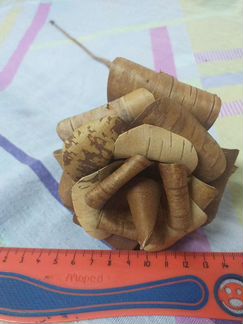 Роза из бересты