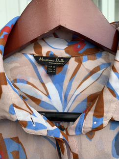 Блуза вискоза Massimo Dutti