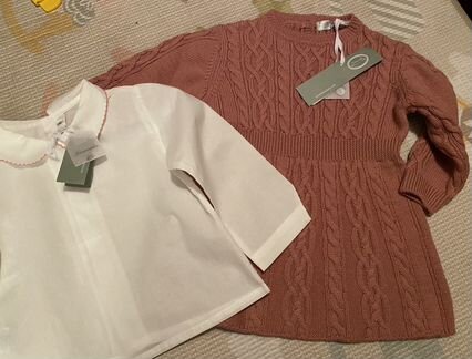 Платье для девочки, 18 м, новое