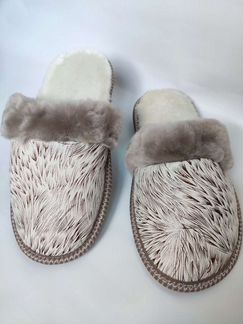 Новые Тапочки на натуральном меху