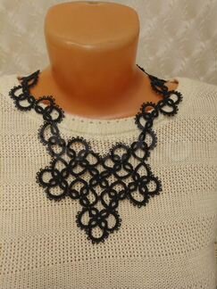 Воротник фриволите