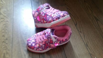Heelys X2 роликовые кроссовки для девочки 34р