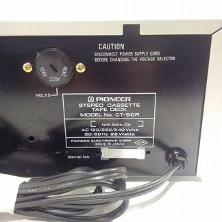 Pioneer CT-50R кассетная дека