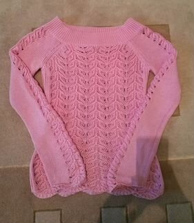 Кофта крупной вязки