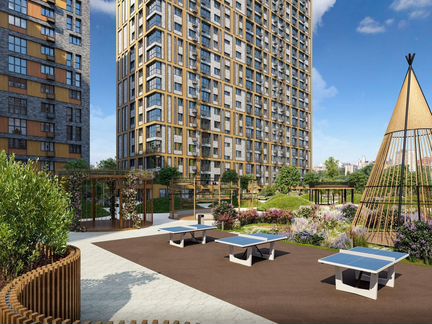 2-к квартира, 74.7 м², 2/30 эт.