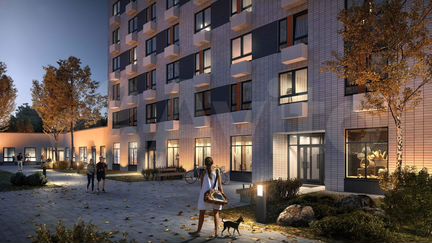 1-к квартира, 41.4 м², 6/31 эт.