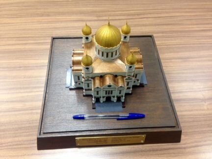Модель Храм Христа Спасителя VIP подарок. Коллекци