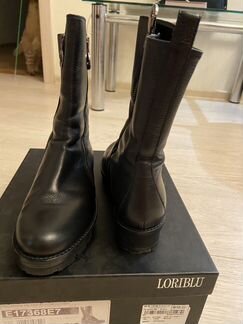 Сапоги кожаные (36р)