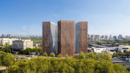 1-к апартаменты, 44.7 м², 17/28 эт.