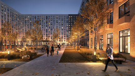 2-к квартира, 58.4 м², 7/30 эт.