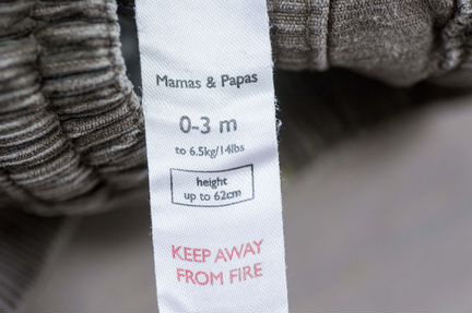 Брюки мягкие Mamaspapas, боди с ироничными утками