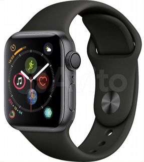 Apple Watch Series 4 GPS 44mm SpaceGray #mu6d2ll/A